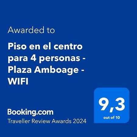 Piso En El Centro Para 4 Personas - Plaza Amboage - Wifi Ferrol Exterior foto